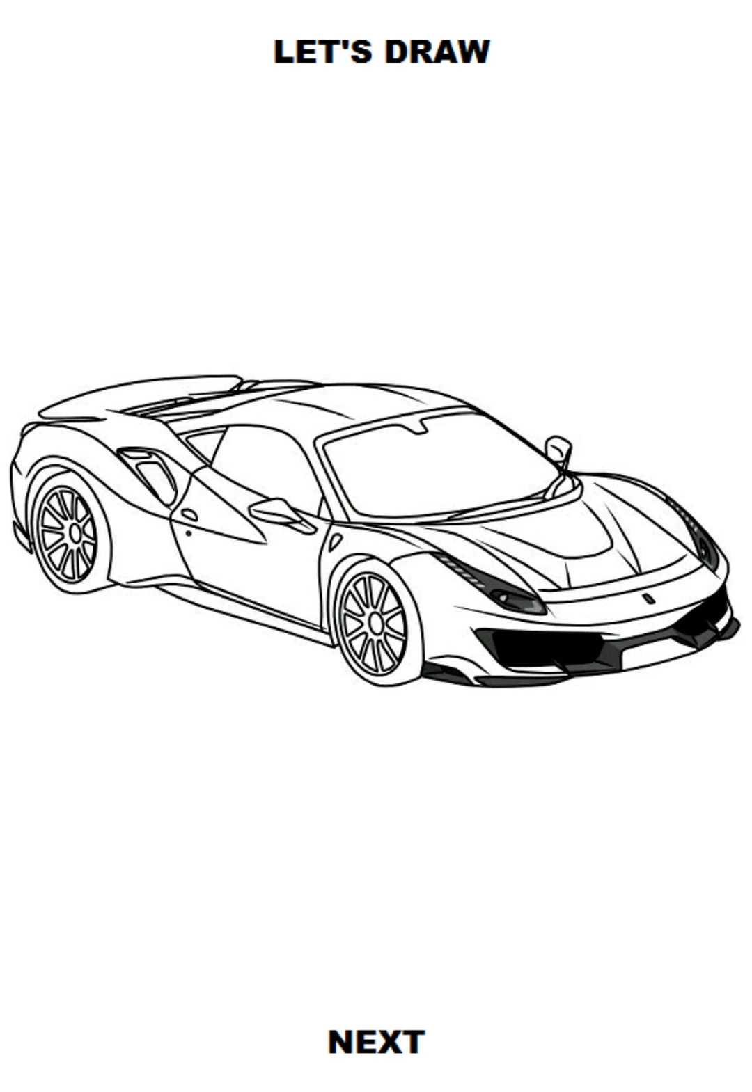 Draw Cars: Super screenshot
