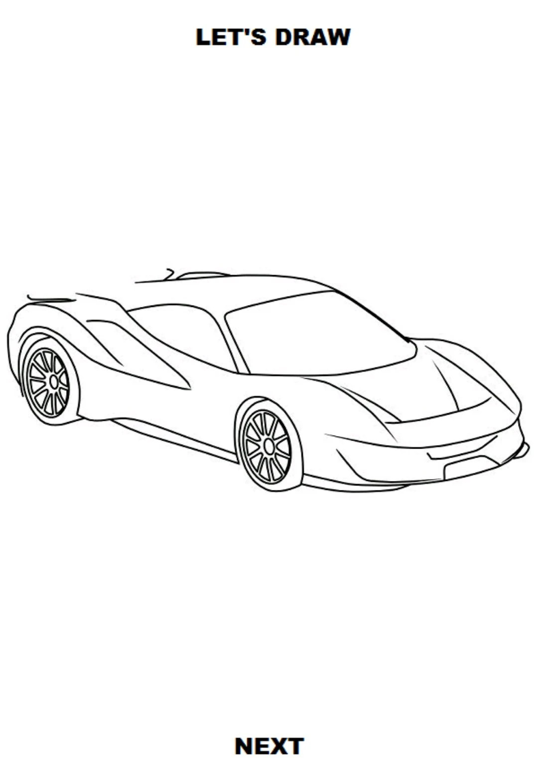 Draw Cars: Super screenshot